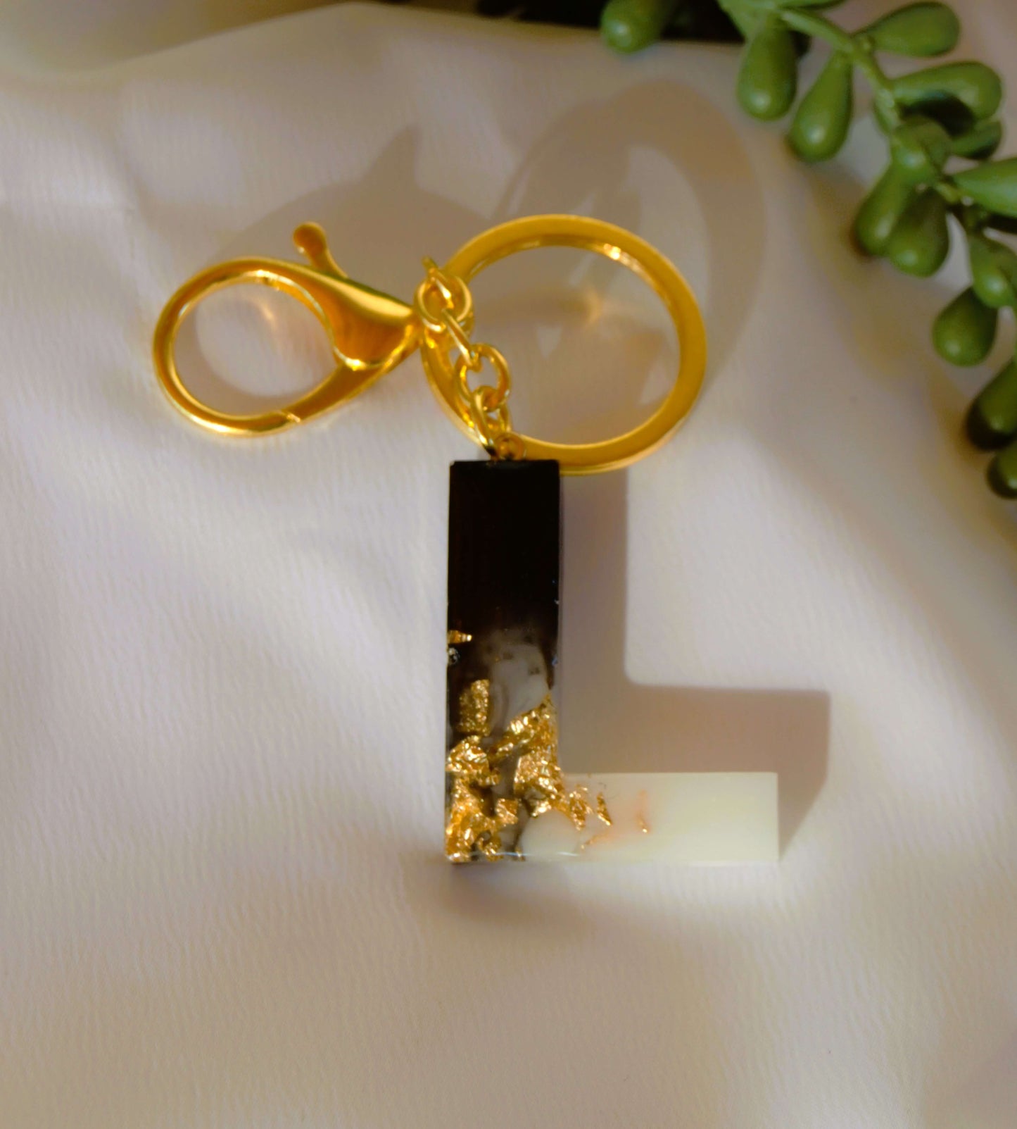 Llavero Blanco y Negro